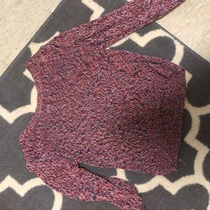 BP multicolor crop sweater